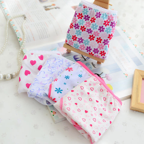 sale 6 pcs/lot 2017 new Underwear baby candy colors mix styles 100% cotton