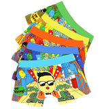 5Pcs/Lot 2016 cotton 3-11 years baby boys girls panties Cartoon Kids underwear