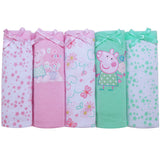 5pcs/set  Girls Kids Short Briefs baby girl underwear