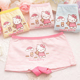4pcs/lot 2017 Fashion New Cartoon Cat  Baby Underwear