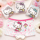 4pcs/lot 2017 Fashion New Cartoon Cat  Baby Underwear