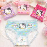 4pcs/lot Underwear  Panties Cartoon Kitty Minnie Baby