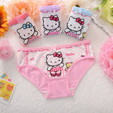 4pcs/lot Underwear  Panties Cartoon Kitty Minnie Baby