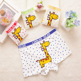 4 Pcs/lot  Children Underwear Male Cotton Baby Underwear